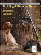 June July 2016 cover Bird Dog & Retriever News
